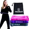TAVIALO Fitness Bands Set, 3 Pieces Resistance Bands for Strength