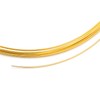 Memory Wire for Necklaces in Gold 20 Turns for Jewellery