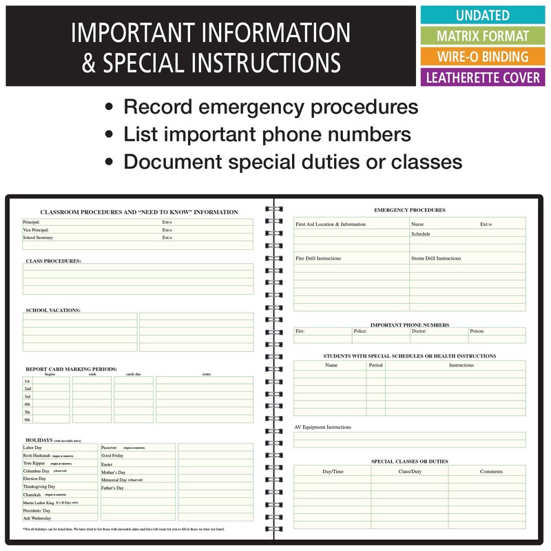 Elan Publishing Company Combination Plan and Record Book: One efficient