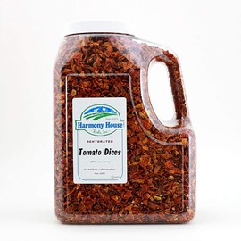 Harmony House Foods, Dehydrated Tomatoes (34 oz, Gallon Size Jug)