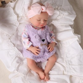 BABESIDE Silicone Baby Doll - 16 Inch (Weight 5 lb) Reborn Baby Dolls