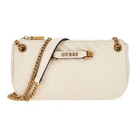 GUESS Sela Mini Convertible Xbody Top Zip Bone, Bone
