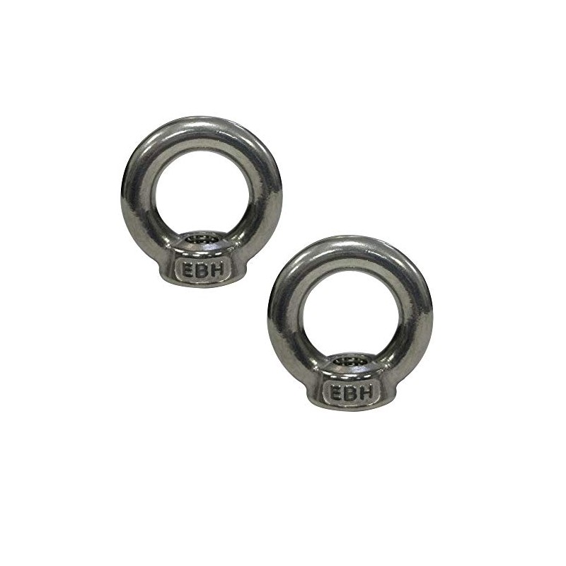 M6 Lifting Eye Nuts Made from Marine Grade A4 Stainless