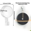 Pack of 4 Suction Cup Hooks, Extra Strong Vacuum Suction