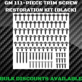 GMC TRUCK Interior Exterior Molding Bezel Grille Engine Bay Trim SCREW KIT GM #8