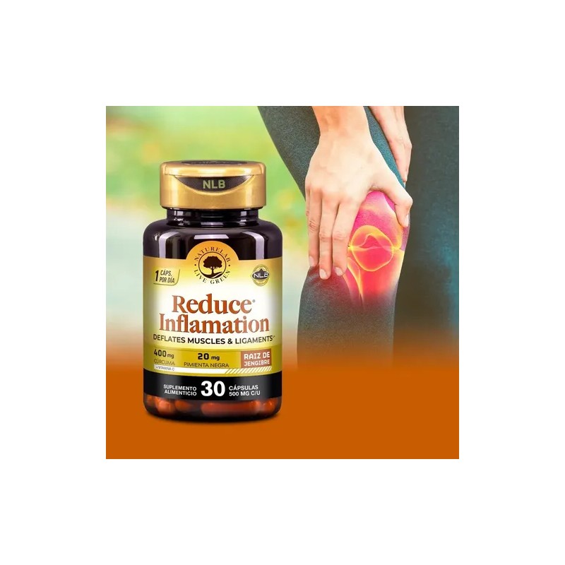 Reduce Inflamación Abdominal Reduce Inflmation® Con Cúrcuma Sabor Sin sabor
