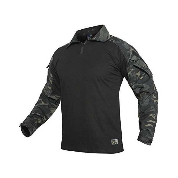 YEVHEV G3 Combat Tactical Camouflage Shirt with Elbow Pads for