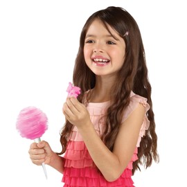 Cra-Z-Art Cotton Candy Maker, DIY Homemade Real Cotton Candy Machine for Kids, Comes with Paper Cones, and Measuring Spoons