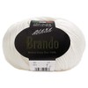 DIANA Brand W-61 Wool Yarn, Medium Thick, Col.101, White, 1.4
