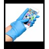 Nitrile Gloves, Anti-Slip,Disposable, Latex Free, Medical, Food,Pack of 100, Blue,Size