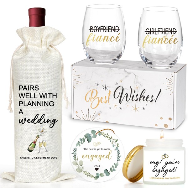 Engagement Gifts For Couples, Newly Engaged Fiance Gifts For Her