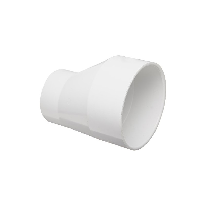 Spears 429-E Series PVC Pipe Fitting, Eccentric Coupling, Schedule 40,