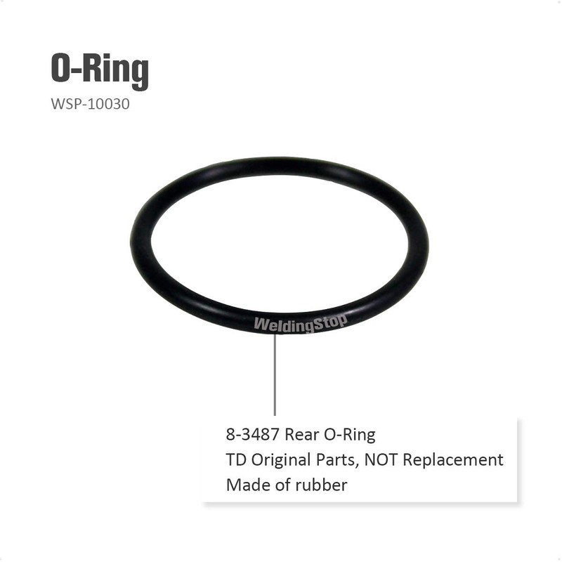 WS SL60 SL100 Torch Front & Rear O-ring 8-3486 8-3487