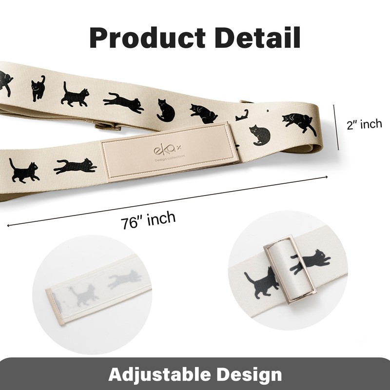 Luggage Straps for Suitcases,Adjustable Luggage Elastic Belt, Travel Essentials for