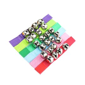 Totority 6Pcs Wrist Bell Band Musical Instrument for Boy Girl Kindergarten Dance and Educational Activities Inspiring Rhythm for Boy Girl