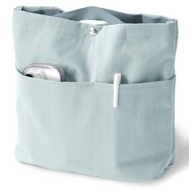 atRise Bag-In Bag, For Tote Bags, Vertical, A4, Freestanding, Storage Pouch, Small Items, Backpack, Inner Bag, Mini Bag, Lightweight, Cute