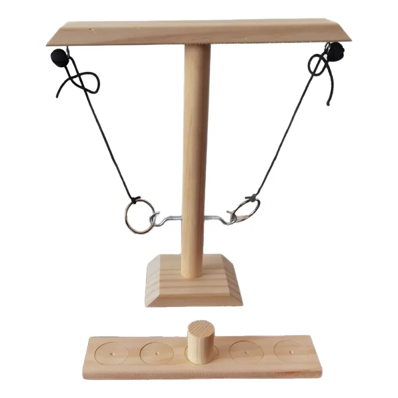/ Hooks, Juego De Mesa, Anillo De Madera, Gancho For