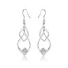 Shuxin Sterling Silver Drop Earrings for Women, Hypoallergenic Dangly Earrings