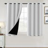 H.VERSAILTEX 100% Blackout Curtains for Bedroom Thermal Insulated Blackout Curtains