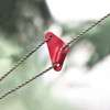 TRIWONDER Aluminum Flexible Triangle Rope Stopper Guy Line Liner Rope