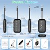 2025 Upgraded Pro Bluetooth 5.4 Transmitter Receiver,2-in-1 Airplane Wireless Adapter