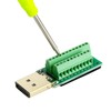 Jienk DisplayPort Solderless Male Quick Connector, 20Port Terminal Solderfree Breakout