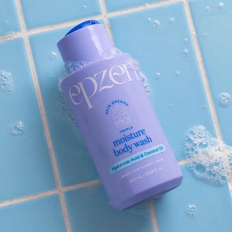 EPZEN Body Wash Triple Moisture Hyaluronic & Coconut Oil 400ml