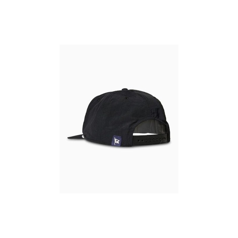 Toes on the Nose Salty Adjustable Baseball Hat, Black