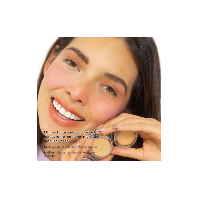 Corrector en crema humectante ojeras & anti imperfecciones. Para piel