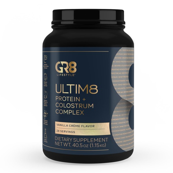ULTIM8 Protein + Colostrum Complex | 25g Protein with Colostrum