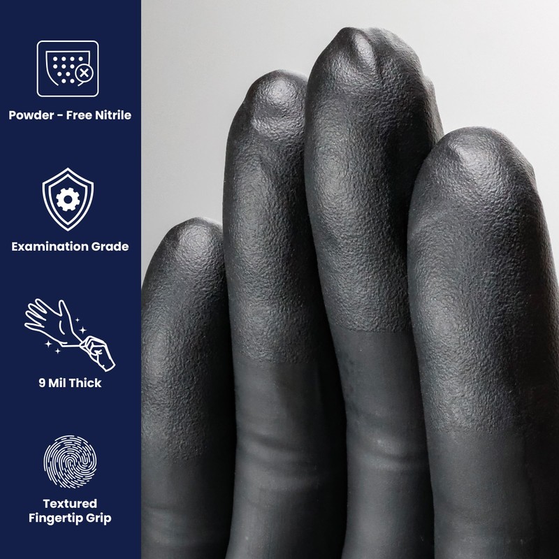 Adenna DLG678 Dark Light 9 mil Nitrile Powder Free Exam