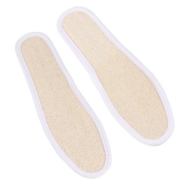 minkissy Sweat Absorption Insoles Loofah Pad for Shoes Odor- Comfortable 1 Pair