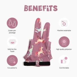 Stop Finger Sucking Glove Stop Nail Biting Glove Sensory Glove Stop Nail Biting Finger Biting Stop