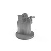 Dwarven Male Cleric No Beard Tabletop DND Gaming Miniature