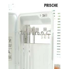 Frisch UV sterilization drying deodorizing stand wall-mounted toothbrush sterilizer PA-TS3000 2color / 프리쉐 UV살균 건조 탈취 스탠드 벽걸이형 칫솔살균기 PA-TS3000 2color