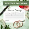 50 PCS Share a Memory Cards for Celebration of Life,