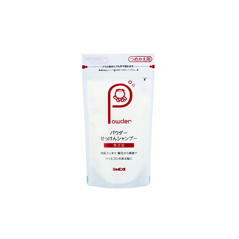 Shabondama Powder Soap Shampoo Refill 3.5 oz (100 g)