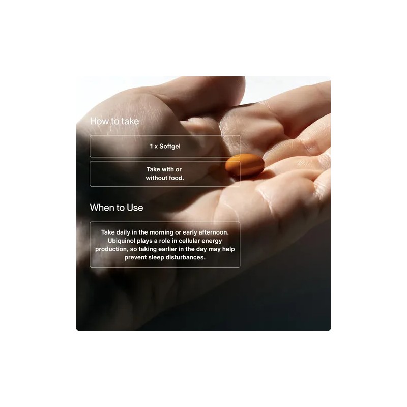 Momentous Ubiquinol Coq10 Cápsulas Veganas, 30 Porciones