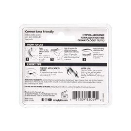 i-Envy Super Strong Hold 3D Strip Lash Glue Brush-On False Eyelash Adhesive, Waterproof, Hypoallergenic, Latex & Formaldehyde Free (Black)