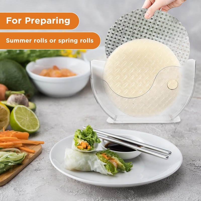 3 Pack Rice Paper Water Bowl Dipper Spring Roll Water