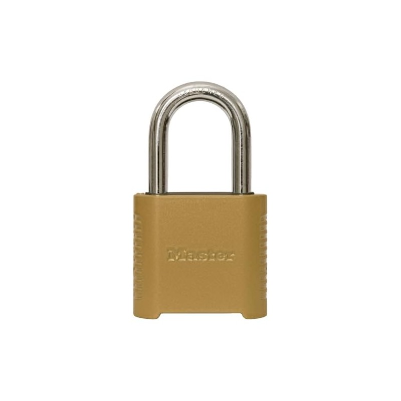 Master Lock Padlock 2 inches Steel Resettable Combination 1Pk