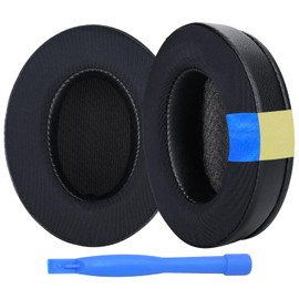 Replacement Ear Pads for Sony WH-1000XM3 Noise Cancelling Headphones by MMOBIEL - Cooling Gel Headphones Ear Pads - Headphone Replacement Pads - Black