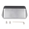 Dual Laptop Stand Vertical 3D Curved Appearance Aluminum Alloy Adjustable