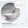 ABOOFAN 2pcs Stainless Steel Shower Soap Dish Holder Wall Mounted