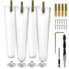 Airy Abode Furniture Legs Set of 4, Premium 8 inch