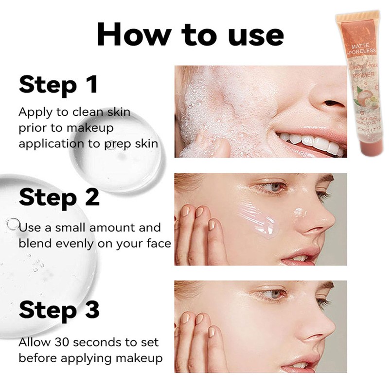 Face Primer, Matte Oil-control Long Lasting Makeup Foundation Primer, Smooth
