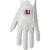 FootJoy Nanorock Ladies Golf Gloves, Ambidextrous, White, 7.1 inches (18