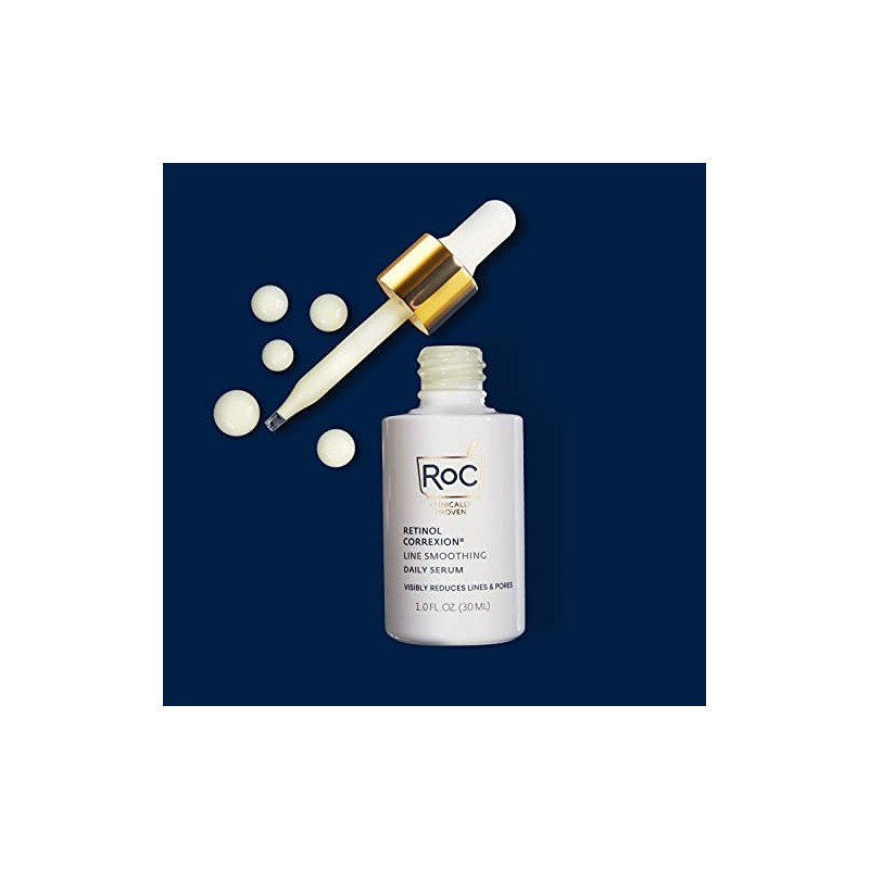RoC Retinol Correxion Pore Refining Line Smoothing Serum, Daily Anti-Aging
