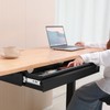 VEVOR Under Desk Drawer Slide Out, 33inch Under Desk Mounted