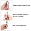 5ML and 8ML Refillable Perfume Bottle Spray For Traveling Canister